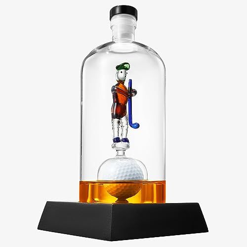 Golfer Decanter Whiskey Decanter Golf Gifts For Both Men Women Golf Accessories Golf